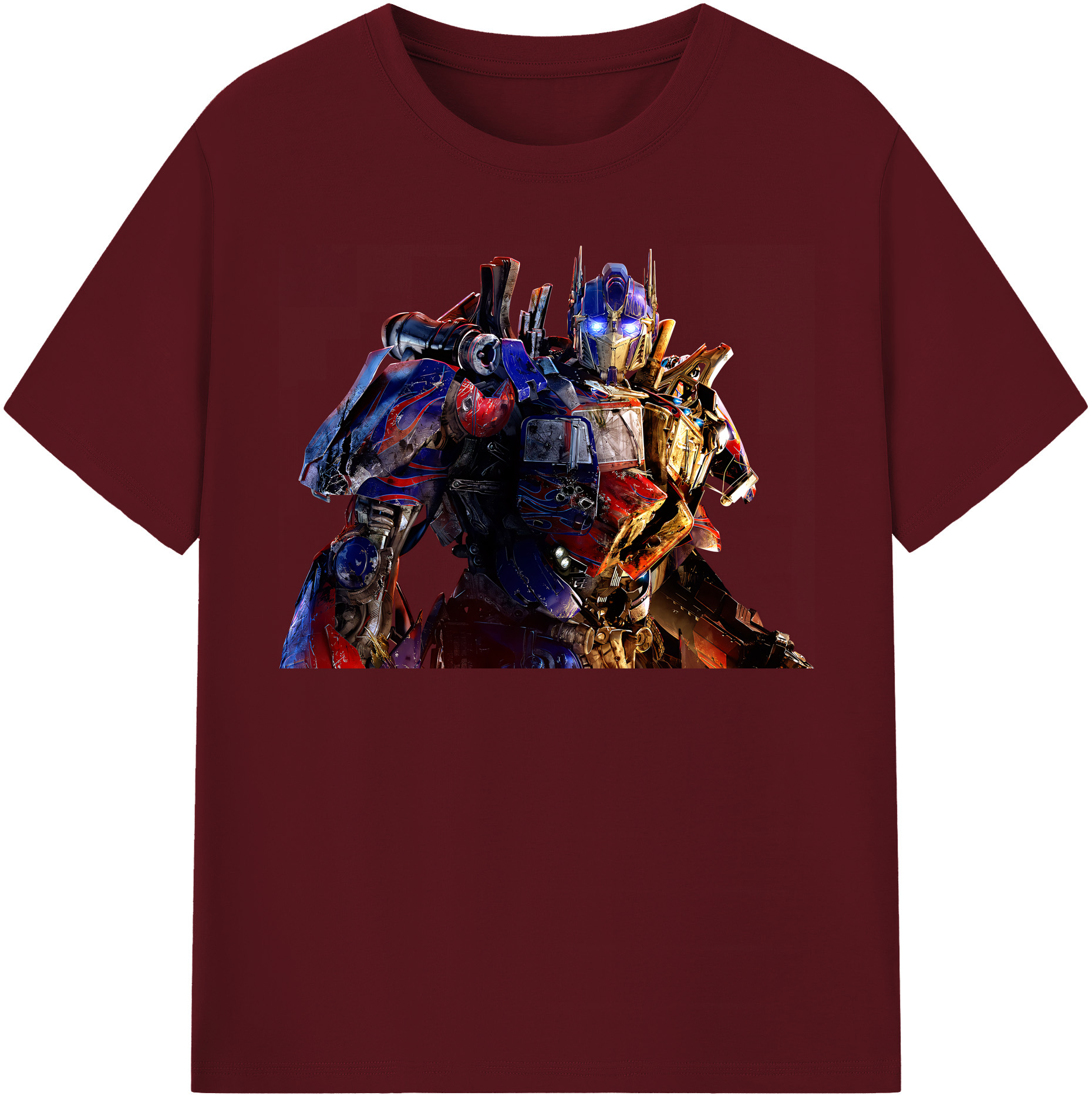 （画像用） Transformers トランスフォーマー 綿100％半袖Tシャツ（フロントプリント）